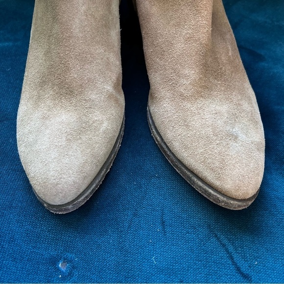 FRYE LEATHER SUEDE DISTRESSED HARNESS ANKLE BOOTS SIZE 10 EUC - Picture 11 of 12